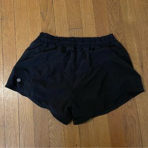 Black Lululemon Workout Shorts Size 8